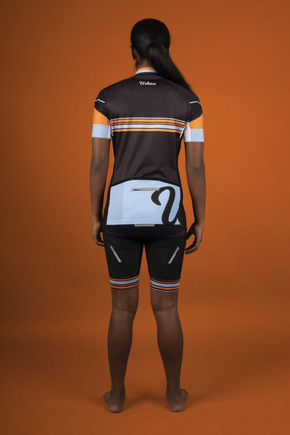 Urban Cycling Women’s Pro Team Jersey & Bib Shorts Kit – Performance Fit, Comfort, and Aerodynamic Design