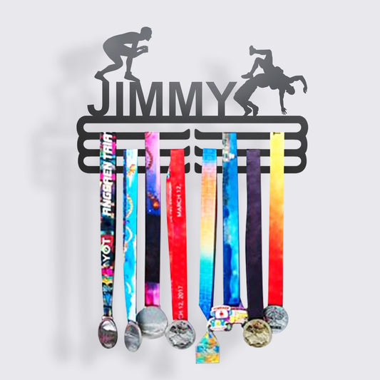 Wrestling Medal Hanger