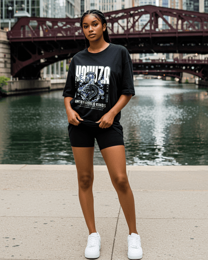G West Yakuza Underworld Kings Oversized Women's T-Shirt
