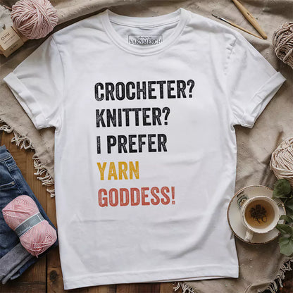 Yarn Goddess T-shirt
