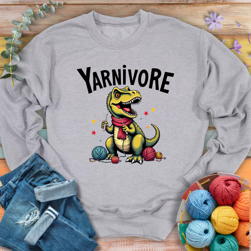 Yarnivore Crocheter Sweatshirt