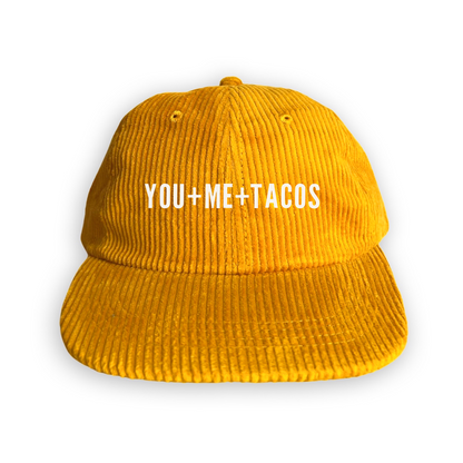 You + Me + Tacos Corduroy Cap