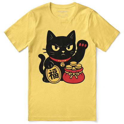Black Cat Lucky T-Shirt