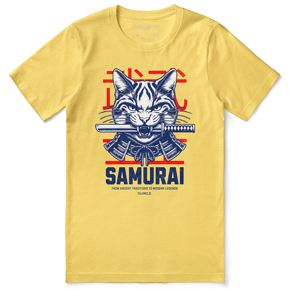 Samurai Cat T-Shirt