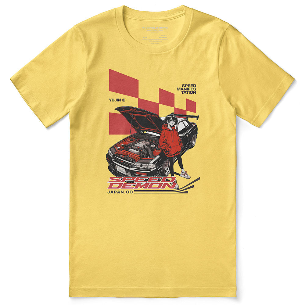 Speed Manifestation Car T-Shirt