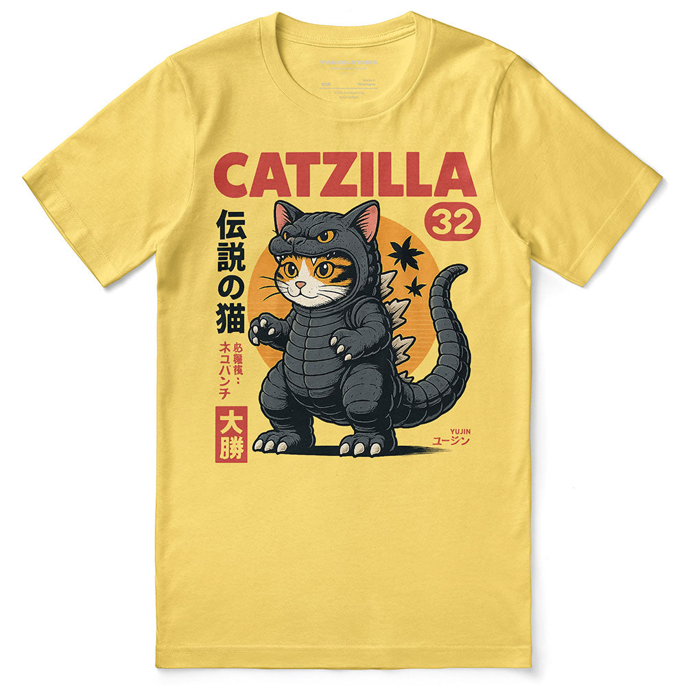 Catzilla Monster Cat T-Shirt