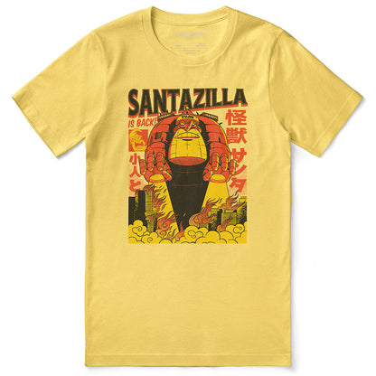 Santazilla Christmas T-Shirt