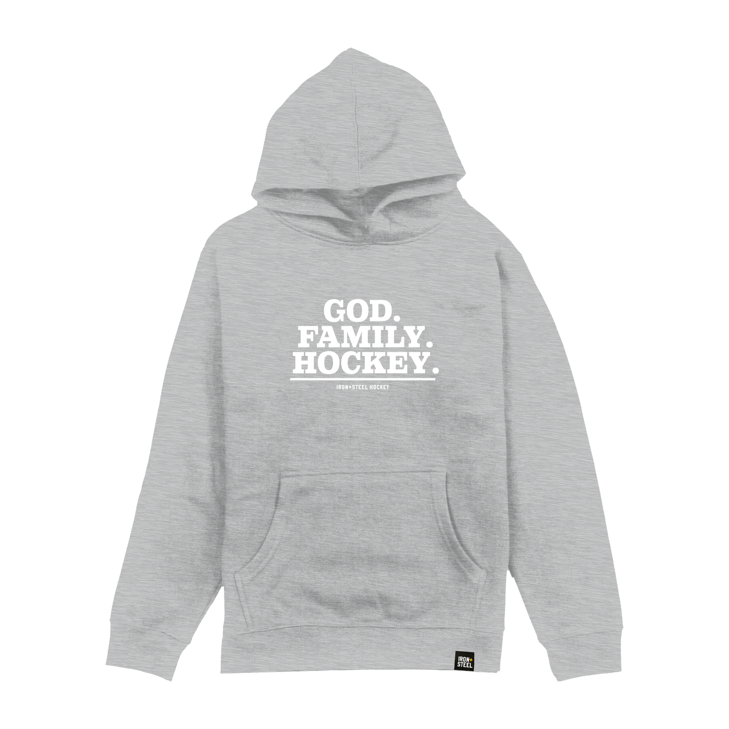 God Family Hockey Youth Hoodie