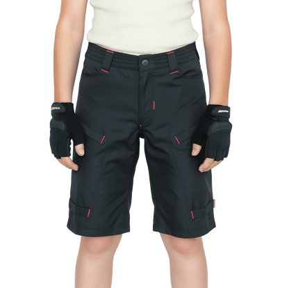 Youth Single Tracker MTB Shorts — Trail-Ready Bike Shorts with Padding