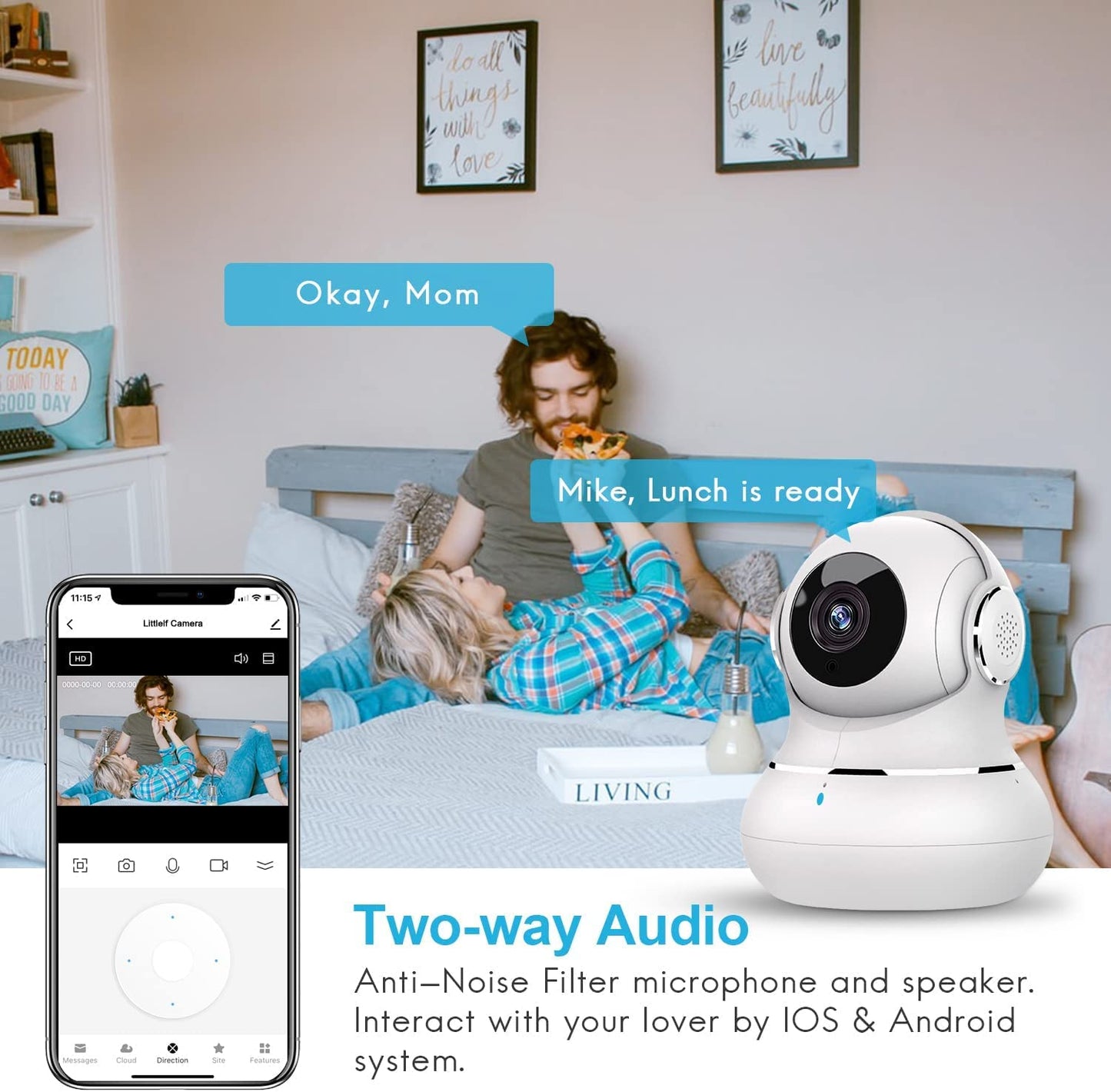 Zarre Vision Indoor Security Camera