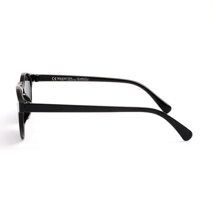Solest London Black Unisex Sunglasses for Sun Protection