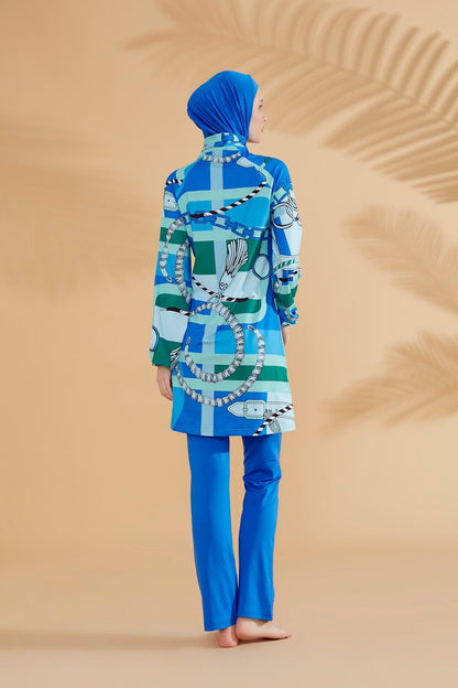 Lycra Sax Burkini Modest Swimwear M2315