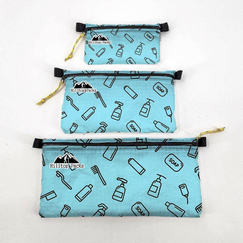 Zipper Pouches New Patterns Ultralight D50T fabric