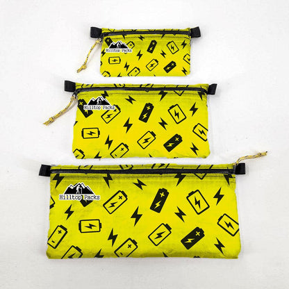 Zipper Pouches New Patterns Ultralight D50T fabric