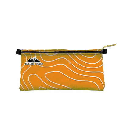 Zipper Pouches TOPO Patterns Ultralight D50T fabric