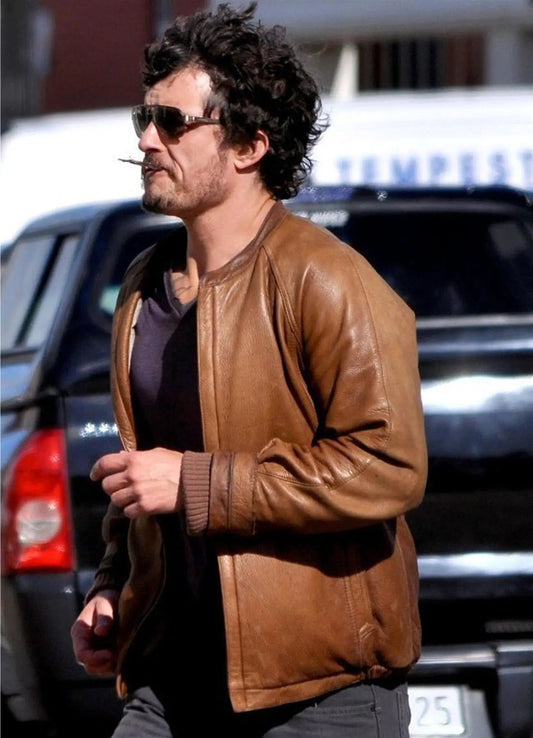 Zulu Orlando Bloom Leather Jacket