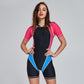 Women's One Piece Lycra Short Sleeve Shorty Wetsuit