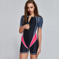 Women's One Piece Lycra Short Sleeve Shorty Wetsuit