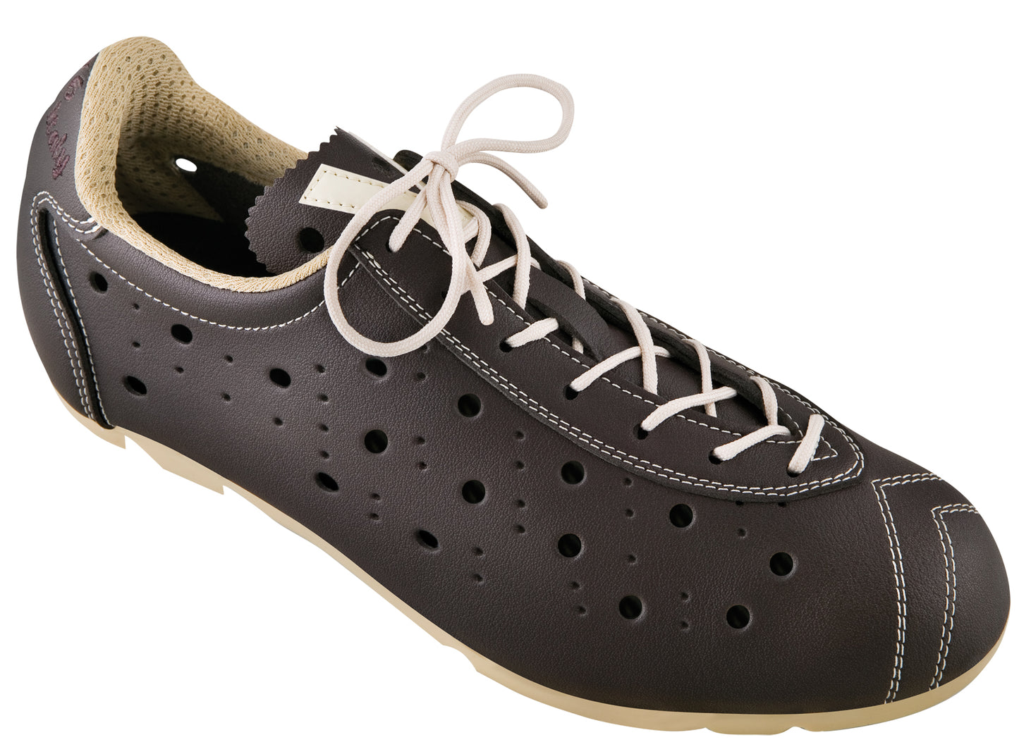 Vittoria 1976 BIANCO LINE Cycling Shoes - Chocolate
