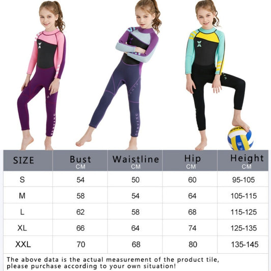 2.5 mm One-piece Children's Surfing and Swim Wetsuit