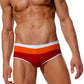Ang Fou Men's Multicolor Swim Brief