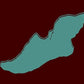 Skeese Greets "Blue Winged Shoe" Greeting Card (Blank Inside)