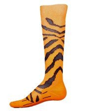 Red Lion KRAZY KAT Compression Socks, Orange, Medium