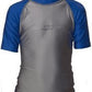 Hyperflex Children's Rash Guard, Blue/Yellow (8, 10, 14)