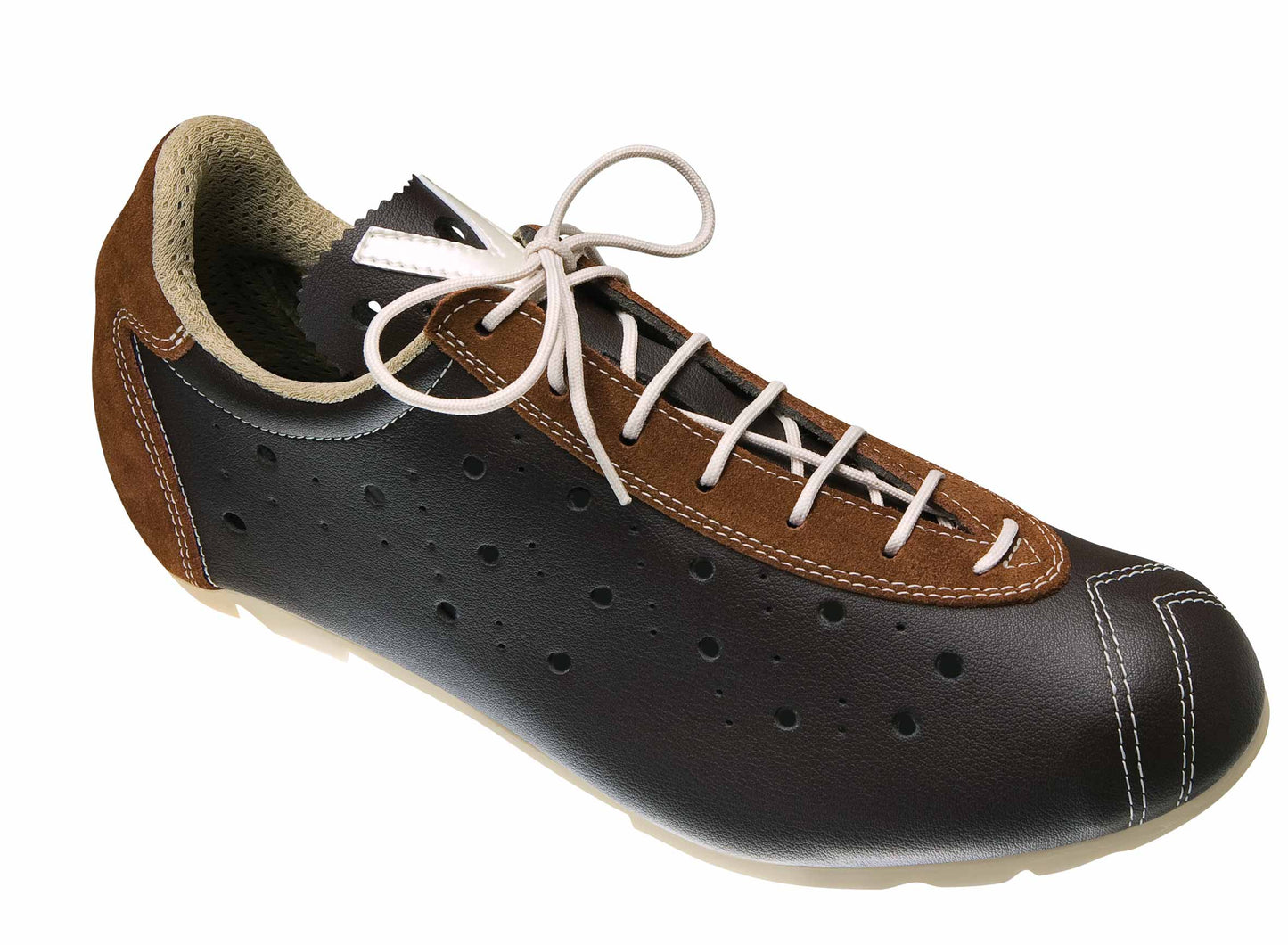 Vittoria 1976 BIANCO LINE Cycling Shoes - Chocolate Size EU 37