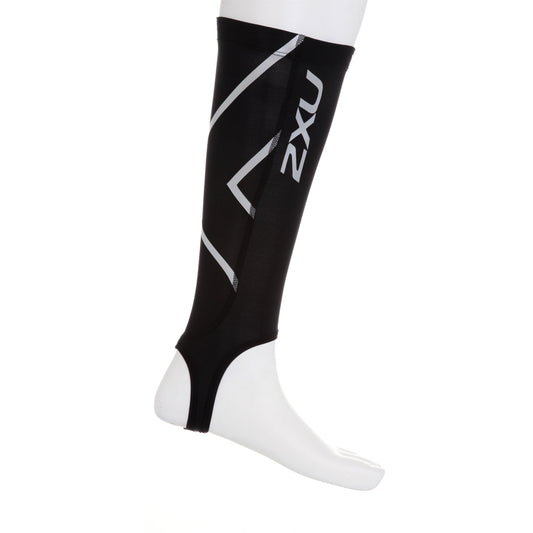 2XU Compression Calf Guard w/ Stirrups (Black) Small