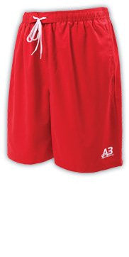 A3 Performance Men's Water Short, Red (S, XL)