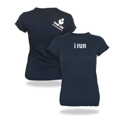 Tough Chik Women's "i run" T-Shirt (S, L)