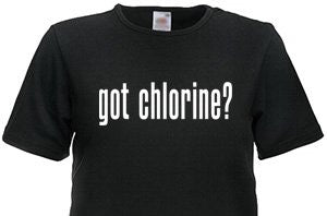 Got Chlorine? Men's T-Shirt - Black (L, XL)
