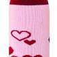 SOS Valentine's Day Hearts "Vino Calzino" Wine Sock