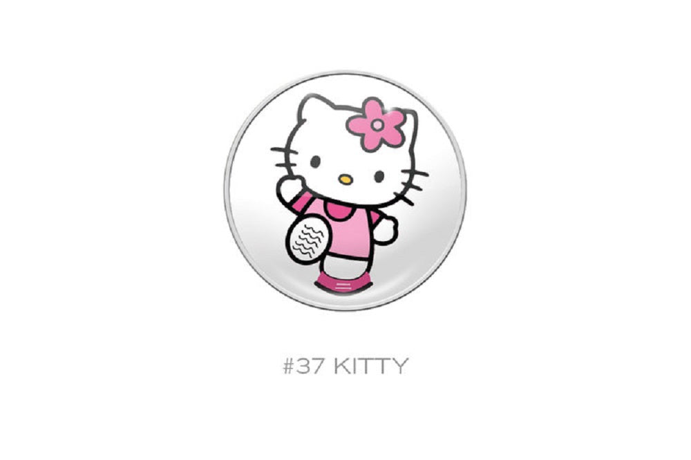 RaceDots: Magnetic Race Number Positioning System 4-Pack (Hello Kitty)
