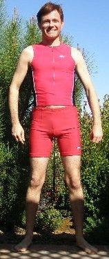 TRI@ Unisex Triathlon Shorts - Red (XS, S, 2XL)