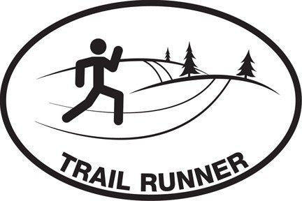 Trail Runner Sticker (Set of 4)