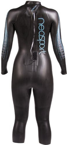 NeoSport 5/3mm Women's Finishline Fullsleeve Wetsuit, Size 6 - CLEARANCE!