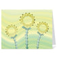 Skeese Greets Sunflower Fields Forever Greeting Card