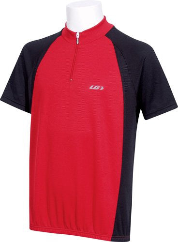 Louis Garneau Junior Cycling Jersey - Red/Black