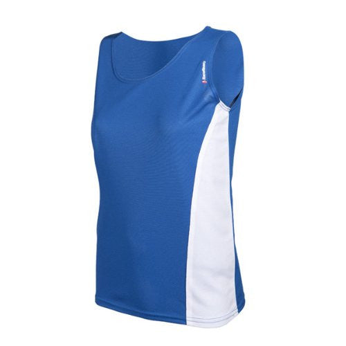 RaceReady Women's RaceDay Singlet, Royal/White (XS, L)