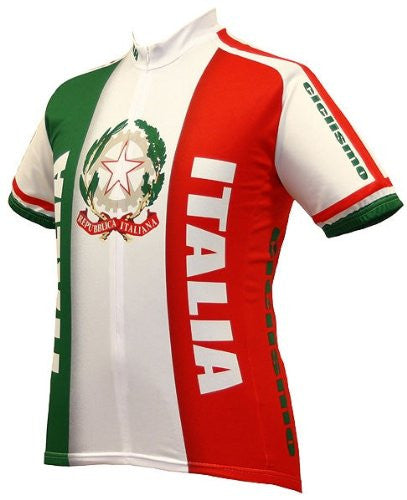 Italia Men's Cycling Jersey (Small)