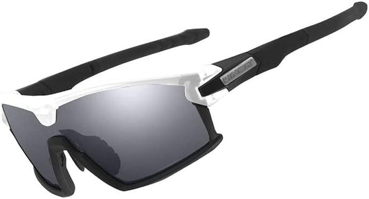 Limar Cycling Sunglasses - F 90 PC CE - Matte Black / White