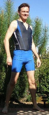 TRI@ Unisex Triathlon Shorts - Royal Blue (XS, 2XL)