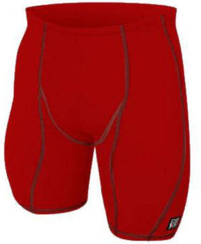 De Soto Men's Forza Tri Short 4-Pocket, Red, Small