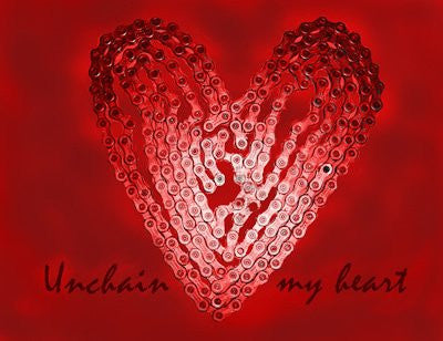 Skeese Greets Unchain My Heart Greeting Card