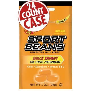 Jelly Belly Sport Beans - 24 Pack (Orange)