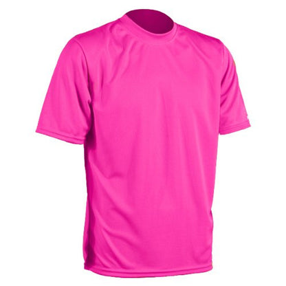 RaceReady Unisex Cool T - Tech Running Shirt, Pink (Small)