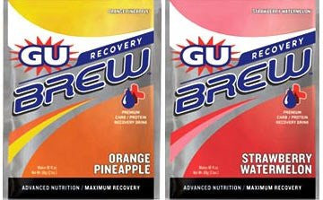 GU Sports Recovery Brew Replacement Sports Drink (Single Packets,12/box)