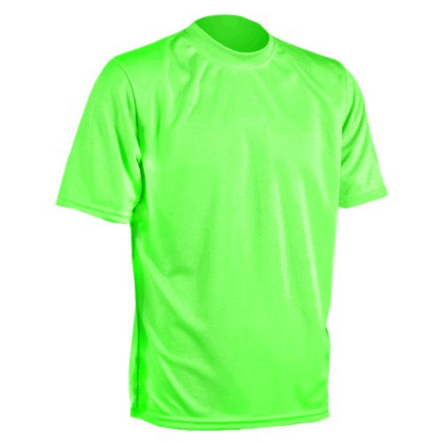 RaceReady Unisex Cool T - Tech Running Shirt, Lime 2XL